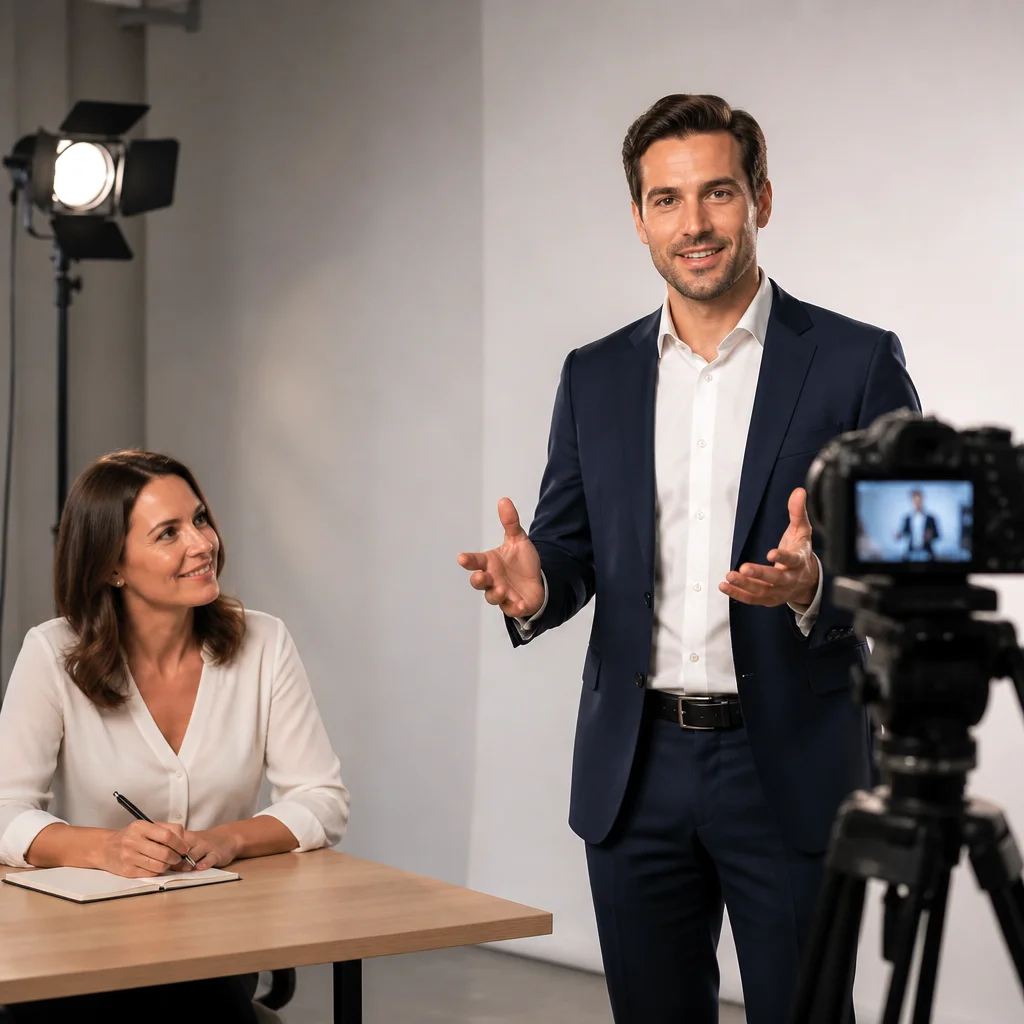 Treinamento de Apresentadores de TV com enfoque em finanças